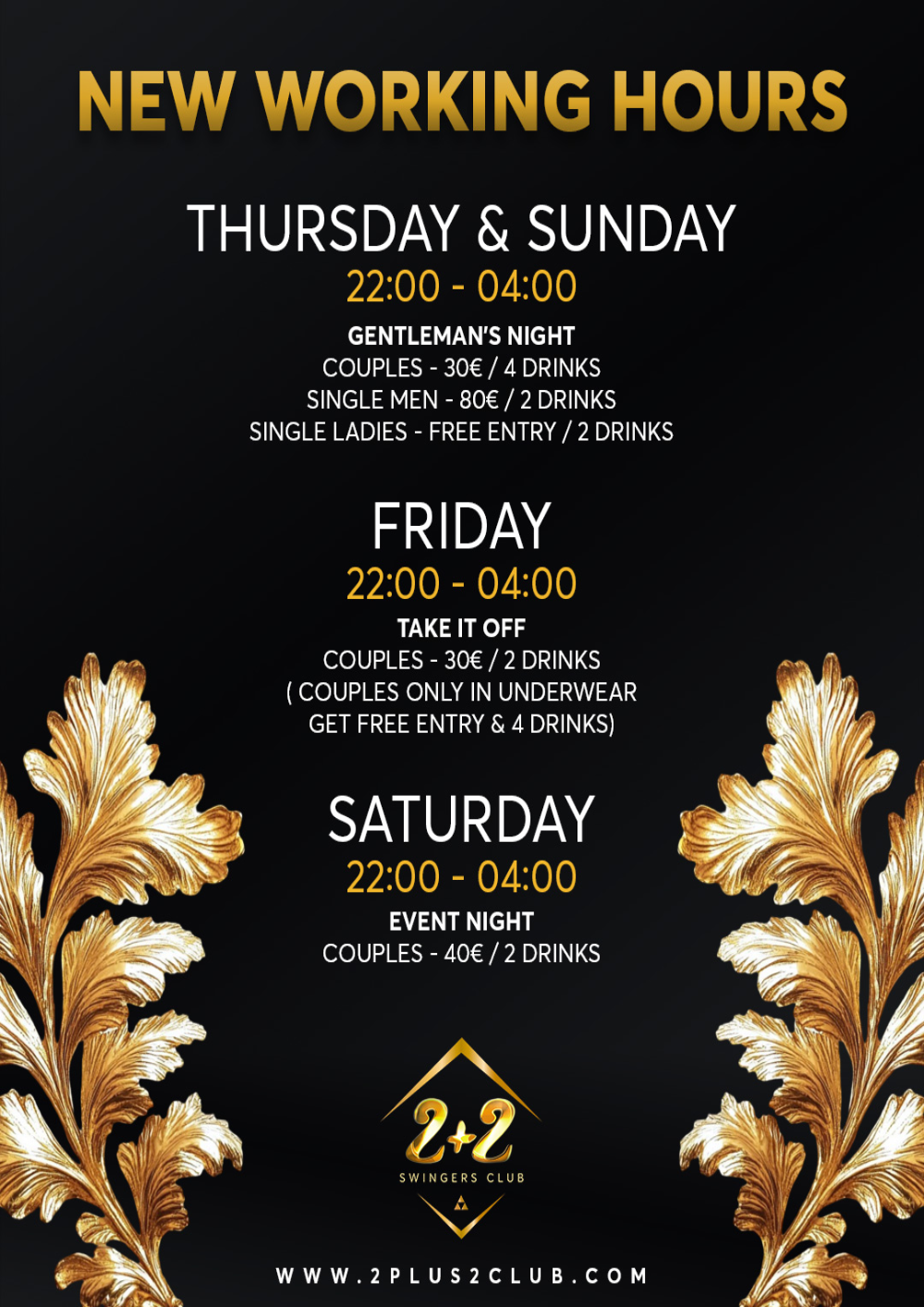 Opening hours