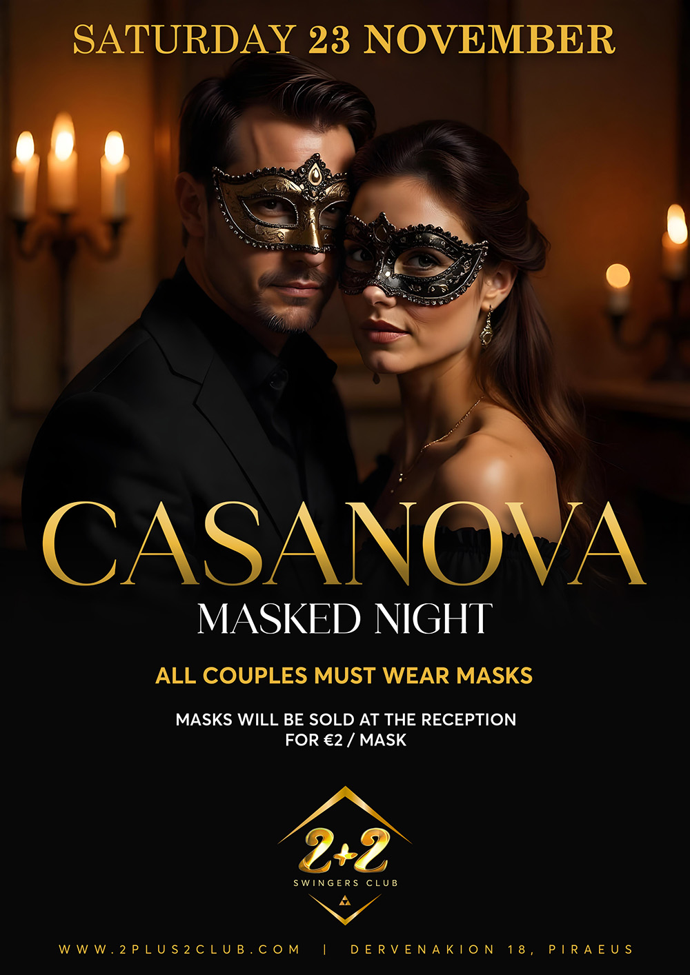 CASANOVA MASKED NIGHT